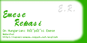 emese repasi business card